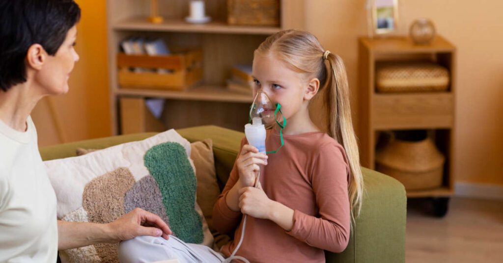 Jak oklepywać dziecko po inhalacji?
