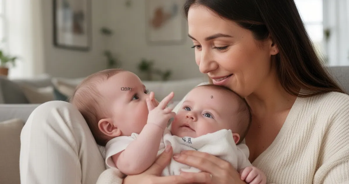 Mama wołająca dziecko po imieniu w domowych warunkach